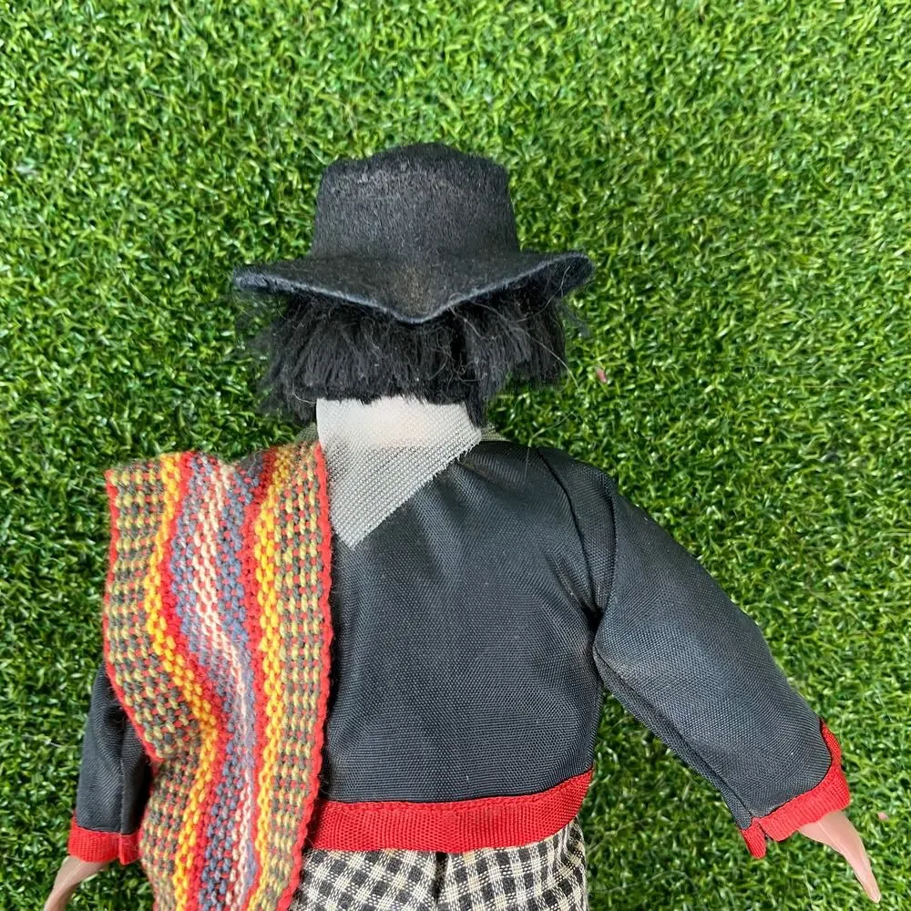Vintage Argentina Gaucho Doll 10
